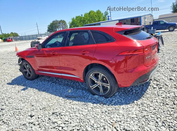 SADCM2FV8KA392520 2019 JAGUAR F-PACE Красный Задняя левая четверть