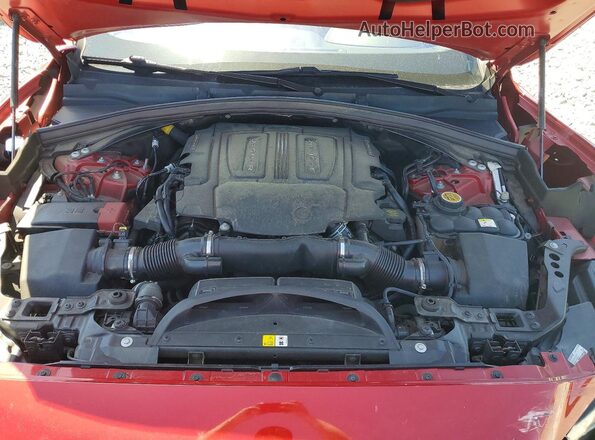 SADCM2FV8KA392520 2019 JAGUAR F-PACE Красный Вид подкапотного пространства