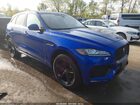 2018 Jaguar F-pace S Blue vin: SADCM2FVXJA246313