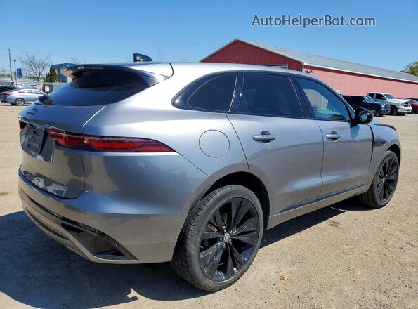 SADCT2EX0RA729858 2024 JAGUAR F-PACE Gray Tył prawy