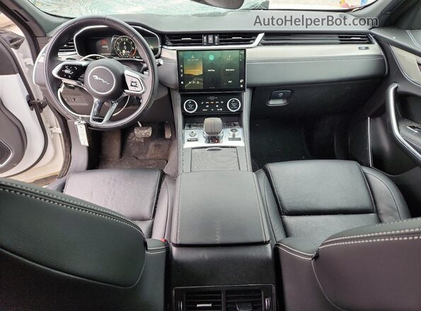 SADCT2EX1RA736334 2024 JAGUAR F-PACE White წინა პანელის ხედი
