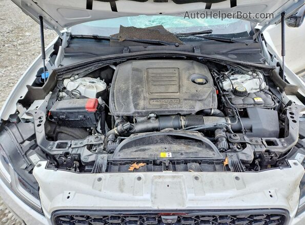 SADCT2EX1RA736334 2024 JAGUAR F-PACE White ძრავის განყოფილების ხედი