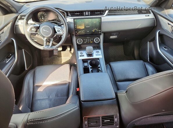 SADCT2EX2RA731658 2024 JAGUAR F-PACE Gray Widok deski rozdzielczej