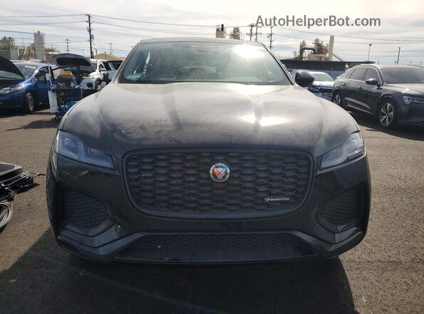 SADCT2EX6SA754124 2025 JAGUAR F-PACE Black Widok z przodu