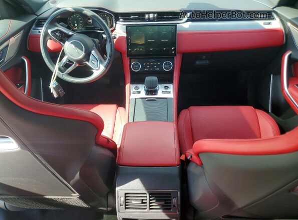 SADCT2EX8SA746980 2025 JAGUAR F-PACE Black Dashboard view
