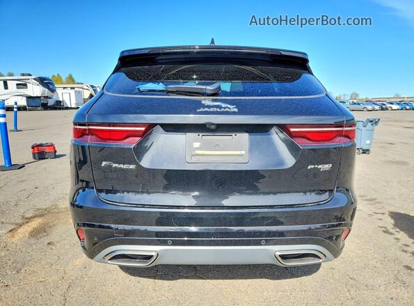 SADCT2FU2PA715848 2023 JAGUAR F-PACE Black Widok z tyłu