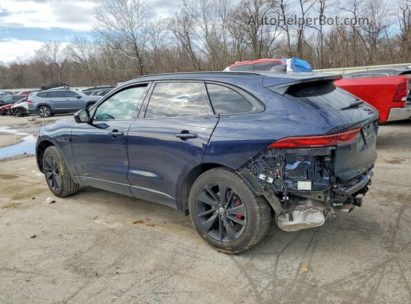 SADCT2FU3SA753906 2025 JAGUAR F-PACE Blue Rear left