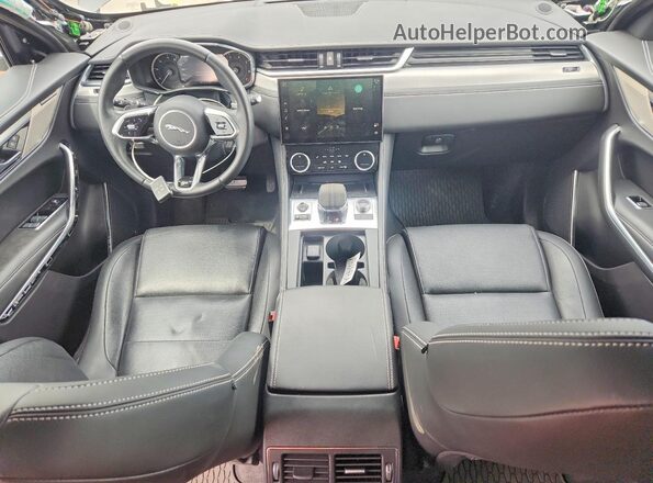 SADCT2FU5PA711972 2023 JAGUAR F-PACE Серый Вид панели приборов