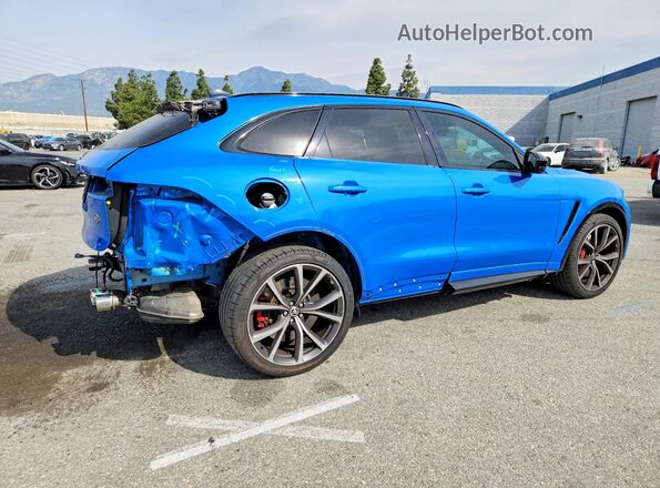 SADCZ2EE0RA739609 2024 JAGUAR F-PACE Blue Rear right