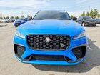 2024 Jaguar F-pace Svr Blue vin: SADCZ2EE0RA739609