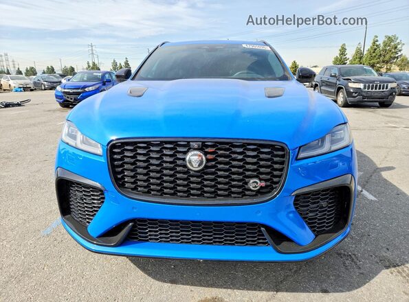 SADCZ2EE0RA739609 2024 JAGUAR F-PACE Blue Front view