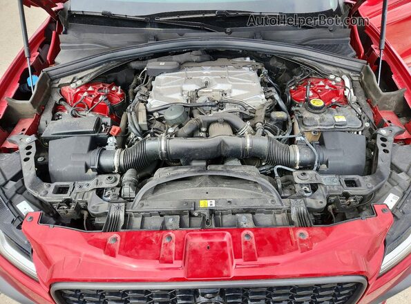 SADCZ2EE6MA669395 2021 JAGUAR F-PACE Красный Вид подкапотного пространства