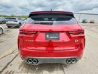 2021 Jaguar F-pace Svr Красный vin: SADCZ2EE6MA669395