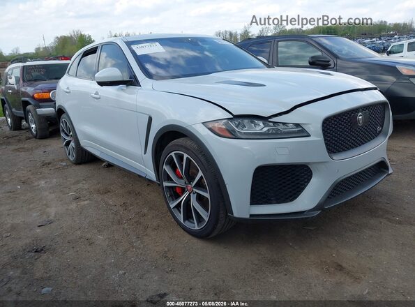 SADCZ2EE7LA653401 2020 JAGUAR F-PACE White Передня права чверть