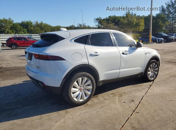 SADFJ2FX1J1Z01675 2018 JAGUAR E-PACE Белый Задняя правая четверть