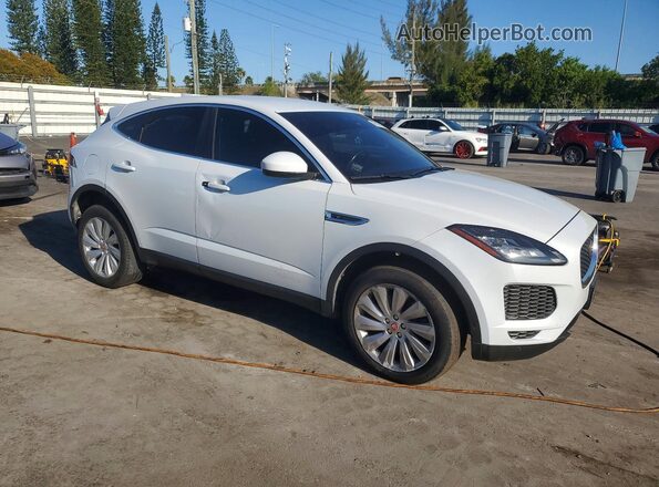 SADFJ2FX1J1Z01675 2018 JAGUAR E-PACE Белый Передняя правая четверть