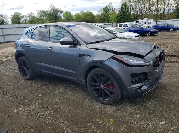 SADFJ2FX9K1Z34554 2019 JAGUAR E-PACE Серый Передняя правая четверть