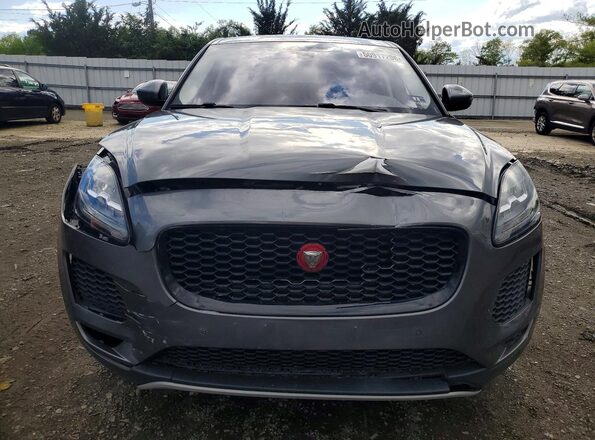 SADFJ2FX9K1Z34554 2019 JAGUAR E-PACE Серый Вид спереди