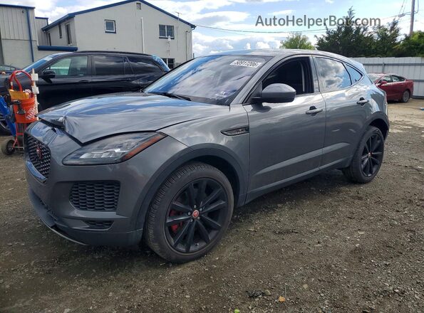 SADFJ2FX9K1Z34554 2019 JAGUAR E-PACE Серый Передняя левая четверть