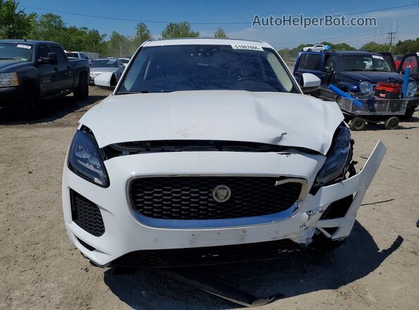 SADFJ2FXXK1Z37883 2019 JAGUAR E-PACE White Widok z przodu