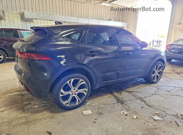 SADFL2FXXJ1Z03516 2018 JAGUAR E-PACE Черный Задняя правая четверть
