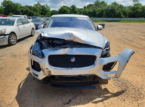 SADFP2FX0K1Z39334 2019 JAGUAR E-PACE Silver Widok z przodu