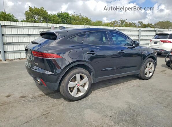 SADFP2FX0L1Z80046 2020 JAGUAR E-PACE Черный Задняя правая четверть