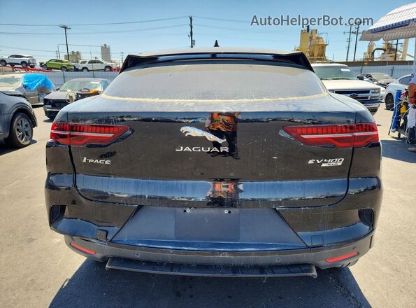 SADHB2S15K1F73589 2019 JAGUAR I-PACE Black უკანა ხედი
