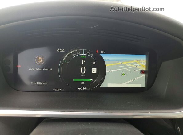 SADHB2S15L1F80317 2020 JAGUAR I-PACE Белый Вид щитка приборов