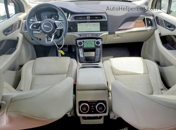 SADHB2S15L1F80317 2020 JAGUAR I-PACE Белый Вид панели приборов