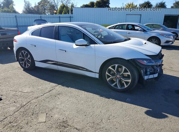 SADHB2S15L1F80317 2020 JAGUAR I-PACE Белый Передняя правая четверть