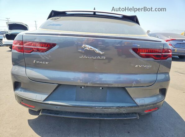 SADHB2S18K1F73022 2019 JAGUAR I-PACE Gray უკანა ხედი