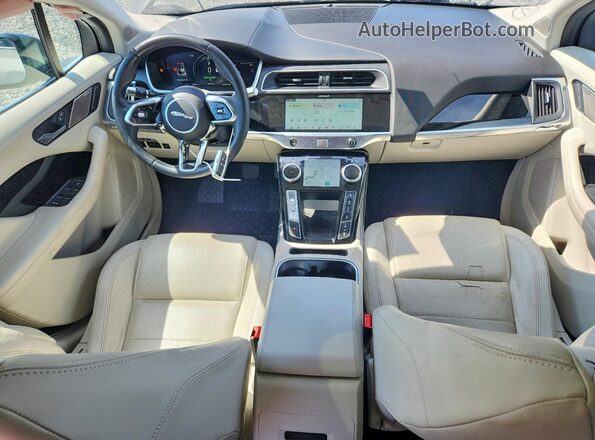 SADHB2S18L1F85155 2020 JAGUAR I-PACE Gray Dashboard view