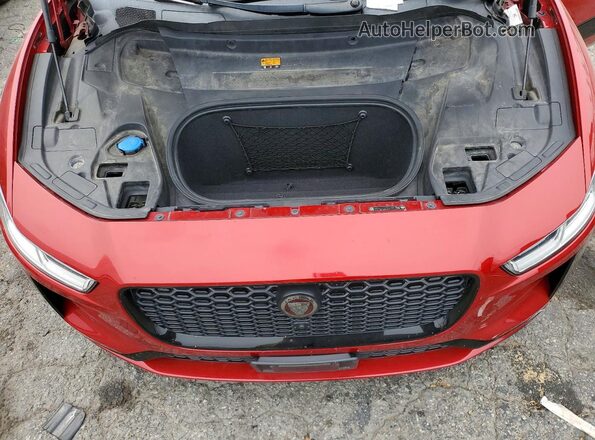 SADHC2S11L1F80389 2020 JAGUAR I-PACE Красный Вид задней части салона