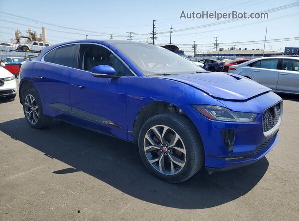 SADHD2S12K1F72779 2019 JAGUAR I-PACE Синий Передняя правая четверть