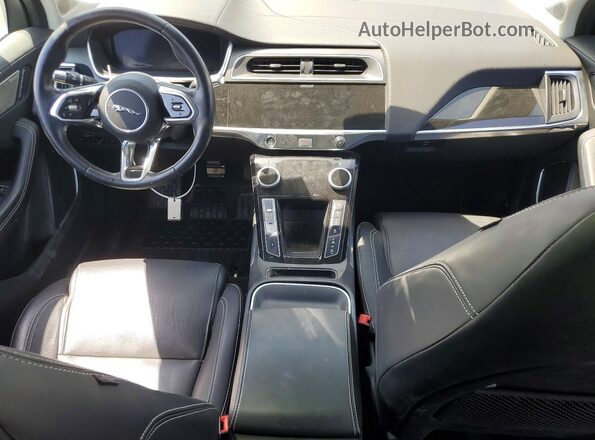 SADHD2S12K1F72779 2019 JAGUAR I-PACE Синий Вид панели приборов