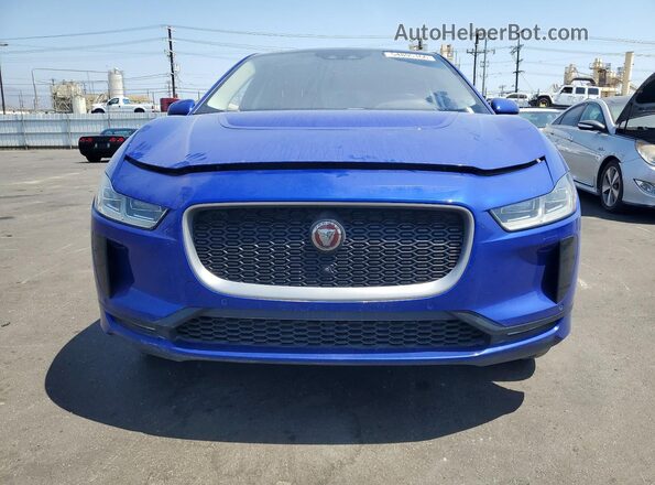 SADHD2S12K1F72779 2019 JAGUAR I-PACE Синий Вид спереди