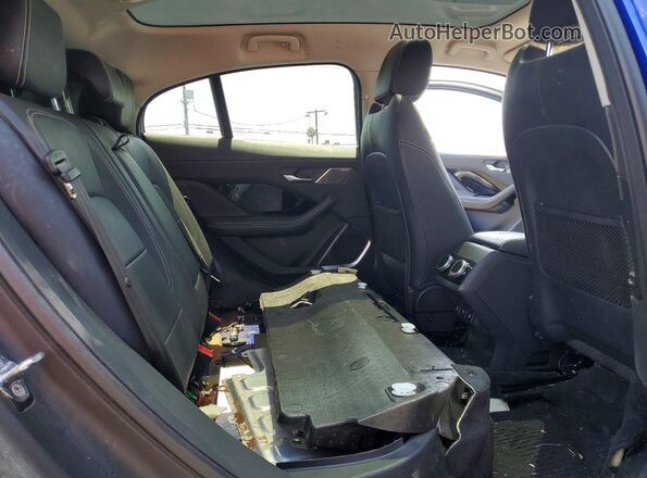 SADHD2S12K1F72779 2019 JAGUAR I-PACE Синий Вид задней части салона