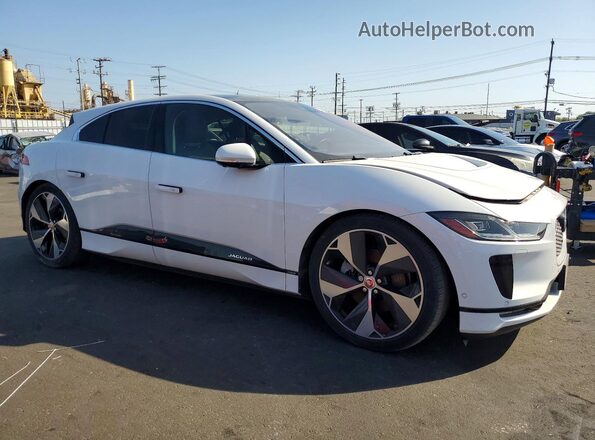 SADHD2S15K1F73327 2019 JAGUAR I-PACE Белый Передняя правая четверть