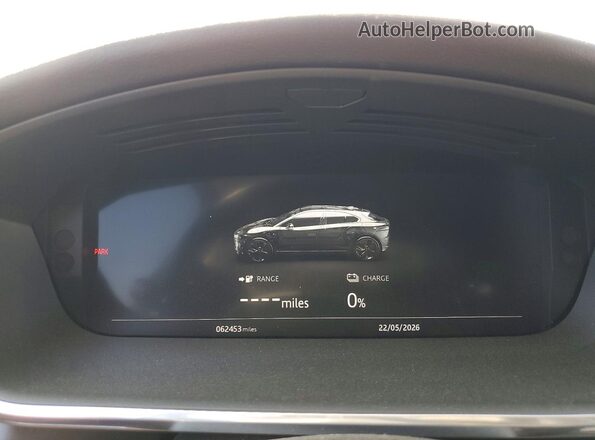 SADHD2S15K1F73327 2019 JAGUAR I-PACE Белый Вид щитка приборов