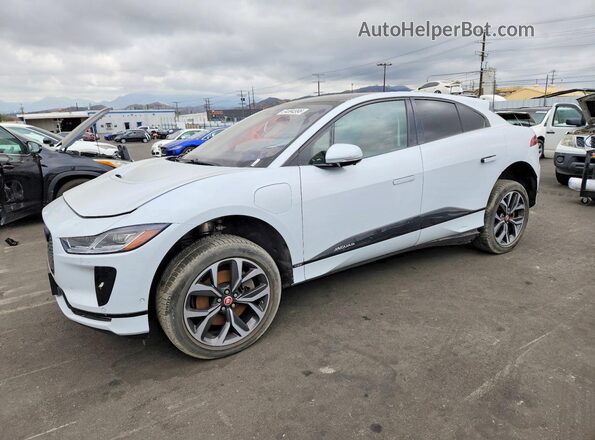 SADHD2S18K1F68882 2019 JAGUAR I-PACE Gray წინა მარცხენა ხედი სამი მეოთხედიდან