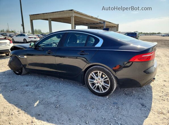 SAJAD4BG4HA975487 2017 JAGUAR XF Black Задня ліва чверть