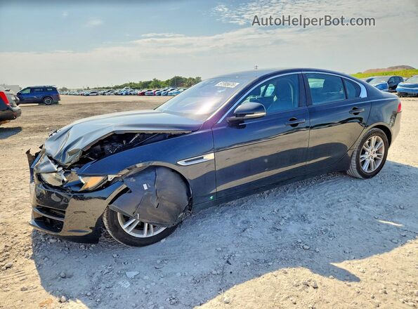 SAJAD4BG4HA975487 2017 JAGUAR XF Black Передня ліва чверть
