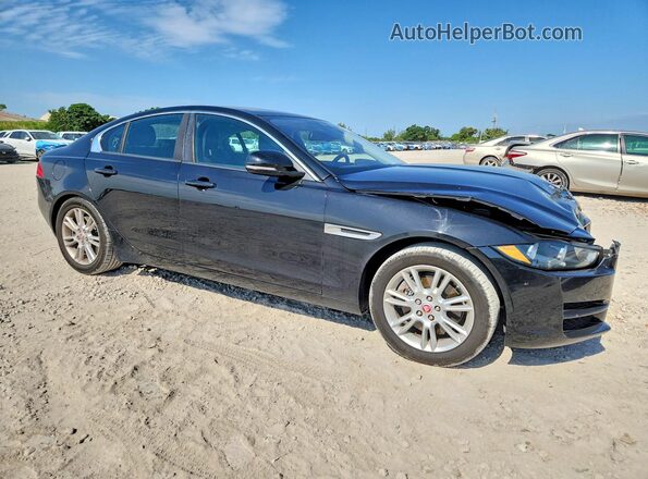 SAJAD4BG4HA975487 2017 JAGUAR XF Black Передня права чверть