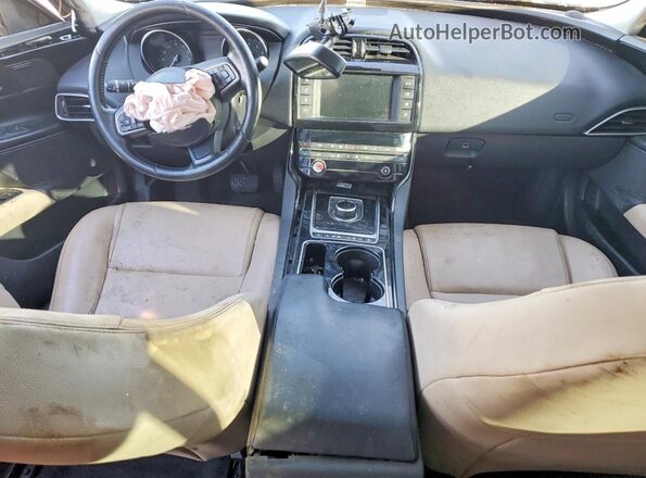 SAJAD4BGXHA952117 2017 JAGUAR XF Синий Вид панели приборов