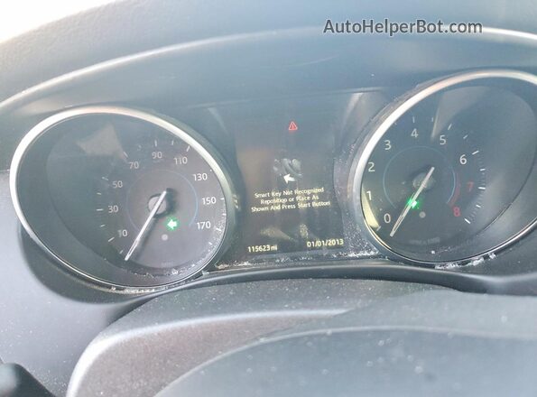 SAJAD4BGXHA952117 2017 JAGUAR XF Синий Вид щитка приборов