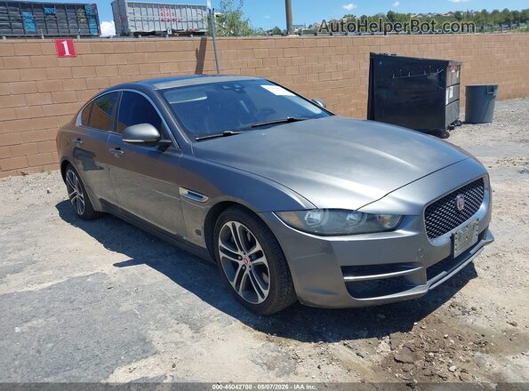 SAJAD4BV3HA956167 2017 JAGUAR XF Gray Przód prawy