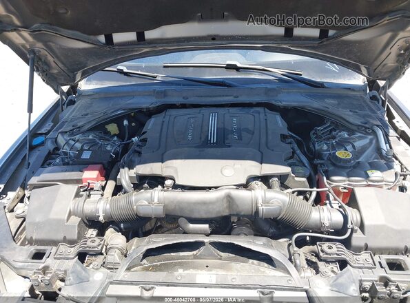SAJAD4BV3HA956167 2017 JAGUAR XF Gray Widok z tyłu