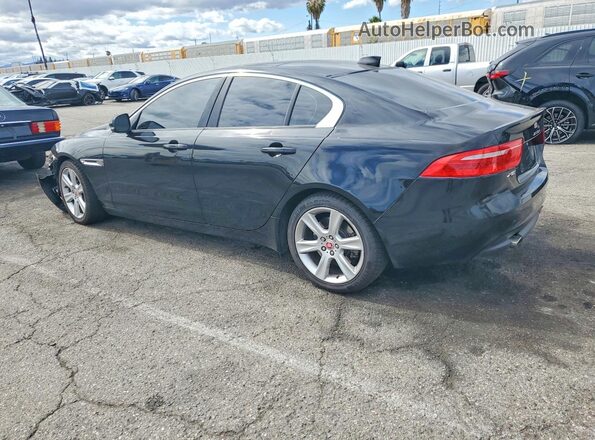 SAJAD4FX7JCP28596 2018 JAGUAR XF Черный Задняя левая четверть