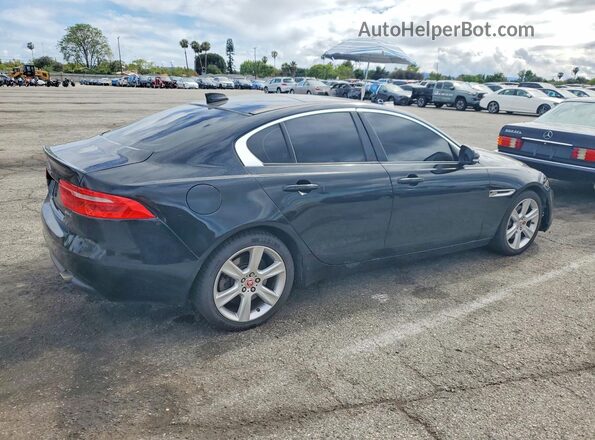 SAJAD4FX7JCP28596 2018 JAGUAR XF Черный Задняя правая четверть